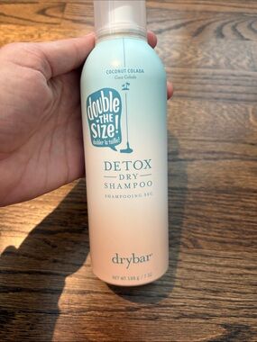 Drybar coconut colada JUMBO SIZE 7 oz dry shampoo